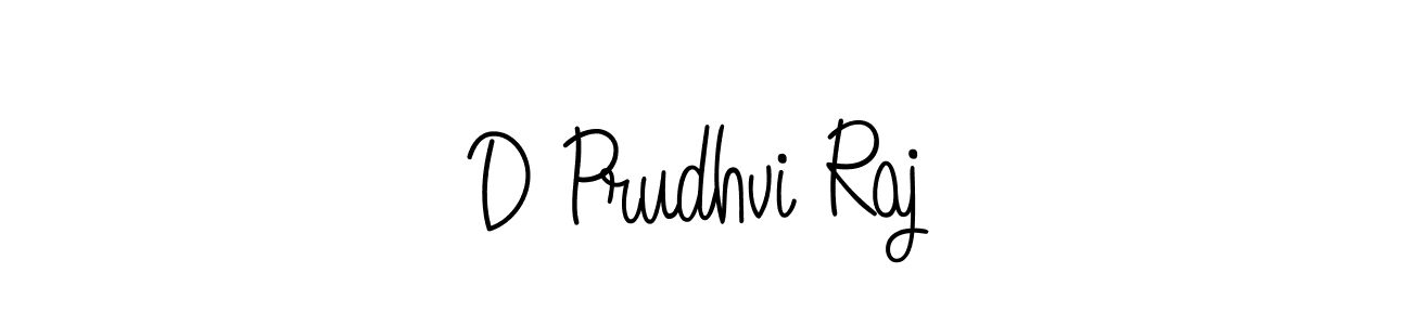 Make a short D Prudhvi Raj signature style. Manage your documents anywhere anytime using Angelique-Rose-font-FFP. Create and add eSignatures, submit forms, share and send files easily. D Prudhvi Raj signature style 5 images and pictures png