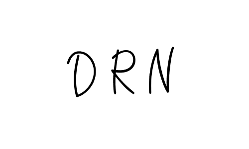 You should practise on your own different ways (Angelique-Rose-font-FFP) to write your name (D R N) in signature. don't let someone else do it for you. D R N signature style 5 images and pictures png