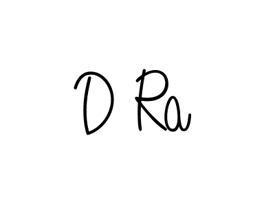 Use a signature maker to create a handwritten signature online. With this signature software, you can design (Angelique-Rose-font-FFP) your own signature for name D Ra. D Ra signature style 5 images and pictures png