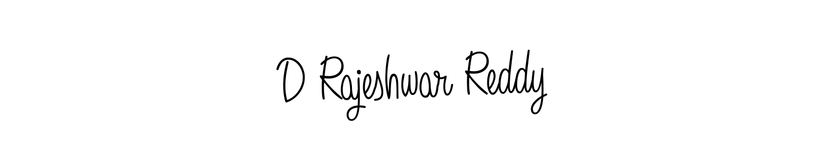 This is the best signature style for the D Rajeshwar Reddy name. Also you like these signature font (Angelique-Rose-font-FFP). Mix name signature. D Rajeshwar Reddy signature style 5 images and pictures png