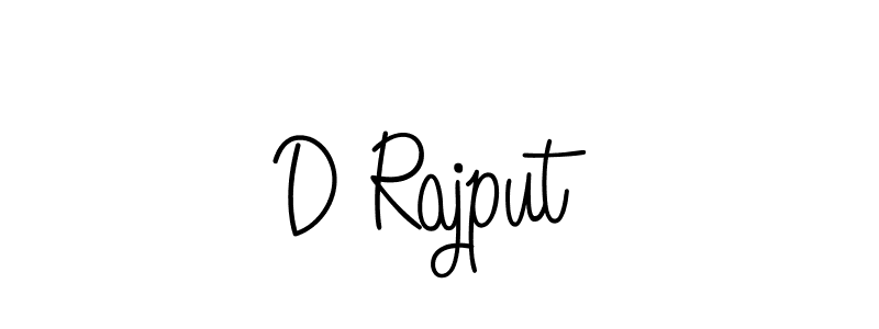 How to Draw D Rajput signature style? Angelique-Rose-font-FFP is a latest design signature styles for name D Rajput. D Rajput signature style 5 images and pictures png