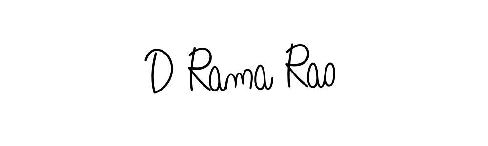 Check out images of Autograph of D Rama Rao name. Actor D Rama Rao Signature Style. Angelique-Rose-font-FFP is a professional sign style online. D Rama Rao signature style 5 images and pictures png