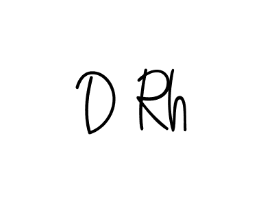 How to make D Rh signature? Angelique-Rose-font-FFP is a professional autograph style. Create handwritten signature for D Rh name. D Rh signature style 5 images and pictures png
