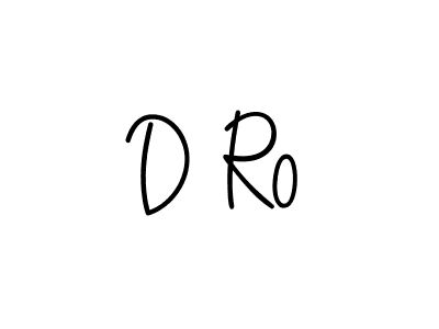 How to Draw D Ro signature style? Angelique-Rose-font-FFP is a latest design signature styles for name D Ro. D Ro signature style 5 images and pictures png