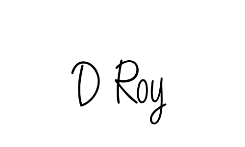 Make a beautiful signature design for name D Roy. Use this online signature maker to create a handwritten signature for free. D Roy signature style 5 images and pictures png