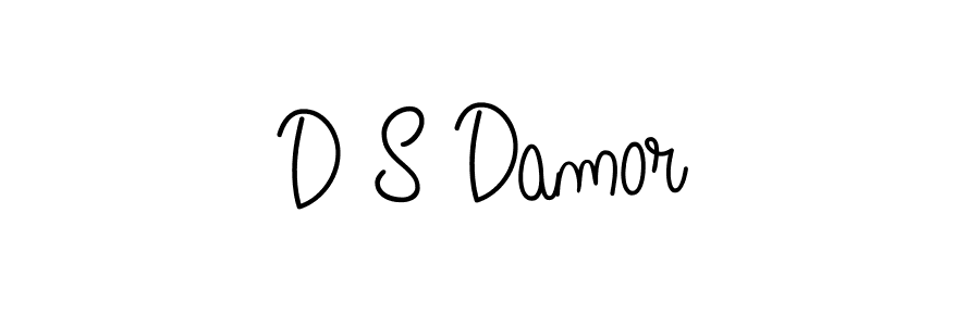 Make a short D S Damor signature style. Manage your documents anywhere anytime using Angelique-Rose-font-FFP. Create and add eSignatures, submit forms, share and send files easily. D S Damor signature style 5 images and pictures png