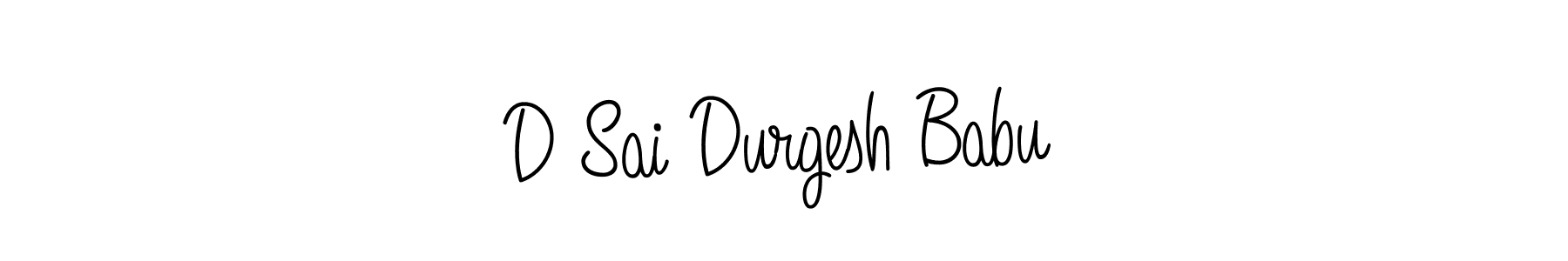 Once you've used our free online signature maker to create your best signature Angelique-Rose-font-FFP style, it's time to enjoy all of the benefits that D Sai Durgesh Babu name signing documents. D Sai Durgesh Babu signature style 5 images and pictures png