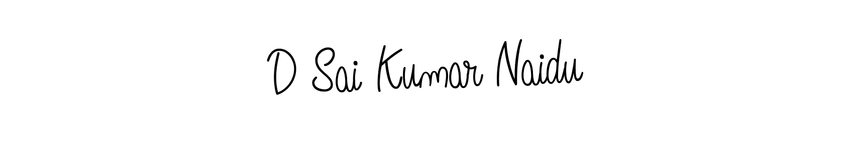 Once you've used our free online signature maker to create your best signature Angelique-Rose-font-FFP style, it's time to enjoy all of the benefits that D Sai Kumar Naidu name signing documents. D Sai Kumar Naidu signature style 5 images and pictures png