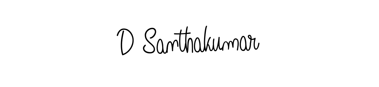 How to make D Santhakumar signature? Angelique-Rose-font-FFP is a professional autograph style. Create handwritten signature for D Santhakumar name. D Santhakumar signature style 5 images and pictures png