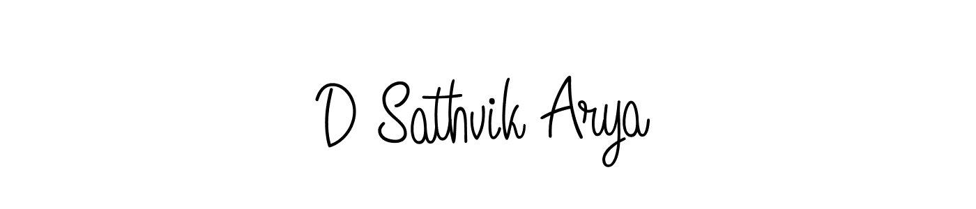 This is the best signature style for the D Sathvik Arya name. Also you like these signature font (Angelique-Rose-font-FFP). Mix name signature. D Sathvik Arya signature style 5 images and pictures png
