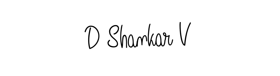 How to make D Shankar V signature? Angelique-Rose-font-FFP is a professional autograph style. Create handwritten signature for D Shankar V name. D Shankar V signature style 5 images and pictures png