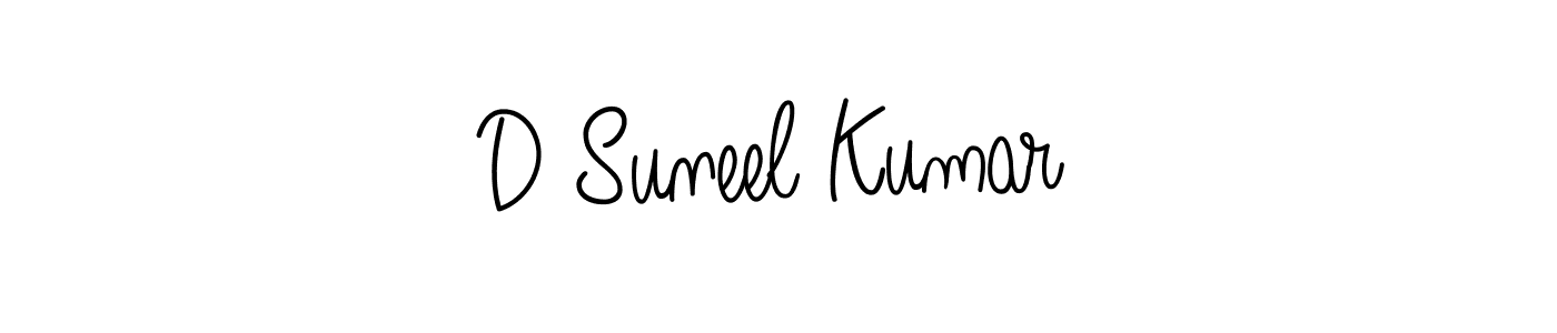 How to Draw D Suneel Kumar signature style? Angelique-Rose-font-FFP is a latest design signature styles for name D Suneel Kumar. D Suneel Kumar signature style 5 images and pictures png