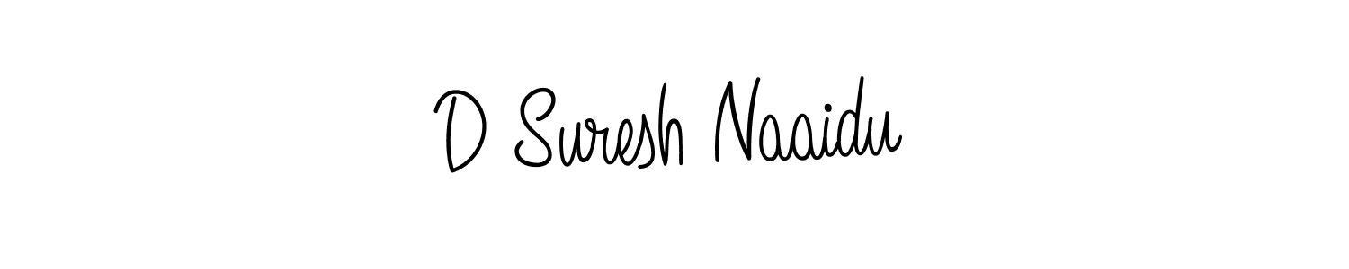 How to Draw D Suresh Naaidu signature style? Angelique-Rose-font-FFP is a latest design signature styles for name D Suresh Naaidu. D Suresh Naaidu signature style 5 images and pictures png