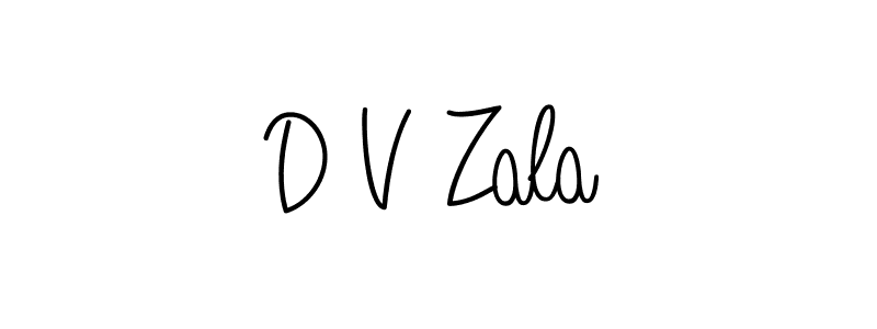 Check out images of Autograph of D V Zala name. Actor D V Zala Signature Style. Angelique-Rose-font-FFP is a professional sign style online. D V Zala signature style 5 images and pictures png