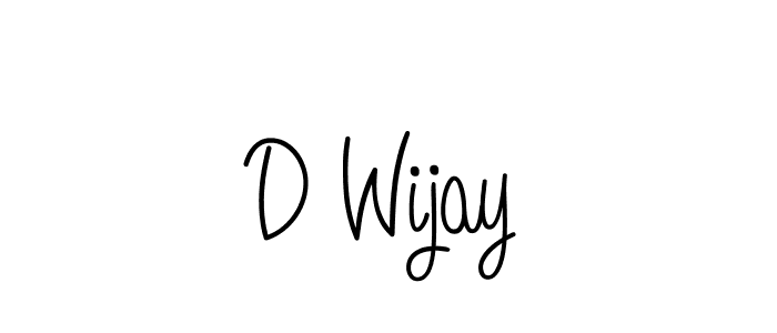 Also You can easily find your signature by using the search form. We will create D Wijay name handwritten signature images for you free of cost using Angelique-Rose-font-FFP sign style. D Wijay signature style 5 images and pictures png