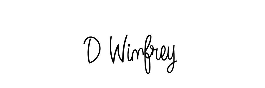 Best and Professional Signature Style for D Winfrey. Angelique-Rose-font-FFP Best Signature Style Collection. D Winfrey signature style 5 images and pictures png