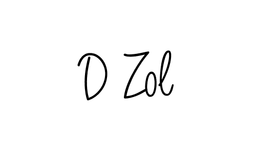 Once you've used our free online signature maker to create your best signature Angelique-Rose-font-FFP style, it's time to enjoy all of the benefits that D Zol name signing documents. D Zol signature style 5 images and pictures png