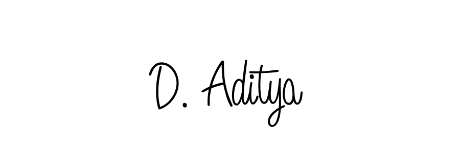 if you are searching for the best signature style for your name D. Aditya. so please give up your signature search. here we have designed multiple signature styles  using Angelique-Rose-font-FFP. D. Aditya signature style 5 images and pictures png