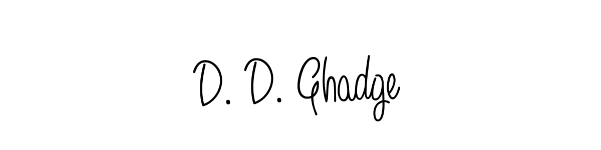 Make a short D. D. Ghadge signature style. Manage your documents anywhere anytime using Angelique-Rose-font-FFP. Create and add eSignatures, submit forms, share and send files easily. D. D. Ghadge signature style 5 images and pictures png