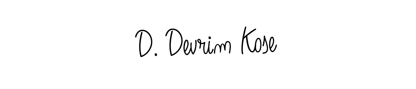 Also You can easily find your signature by using the search form. We will create D. Devrim Kose name handwritten signature images for you free of cost using Angelique-Rose-font-FFP sign style. D. Devrim Kose signature style 5 images and pictures png
