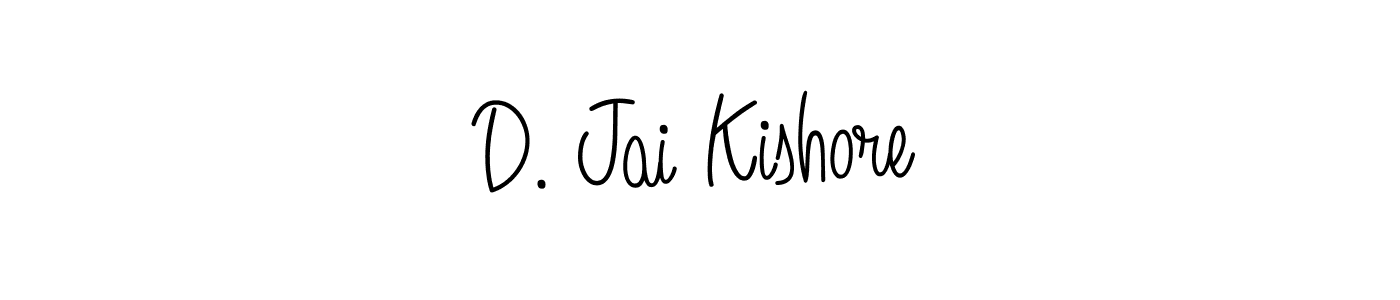 You can use this online signature creator to create a handwritten signature for the name D. Jai Kishore. This is the best online autograph maker. D. Jai Kishore signature style 5 images and pictures png