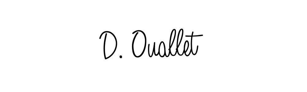 Create a beautiful signature design for name D. Ouallet. With this signature (Angelique-Rose-font-FFP) fonts, you can make a handwritten signature for free. D. Ouallet signature style 5 images and pictures png