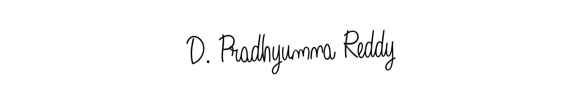 Also we have D. Pradhyumna Reddy name is the best signature style. Create professional handwritten signature collection using Angelique-Rose-font-FFP autograph style. D. Pradhyumna Reddy signature style 5 images and pictures png