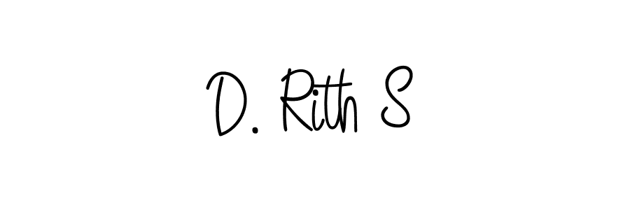 You can use this online signature creator to create a handwritten signature for the name D. Rith S. This is the best online autograph maker. D. Rith S signature style 5 images and pictures png