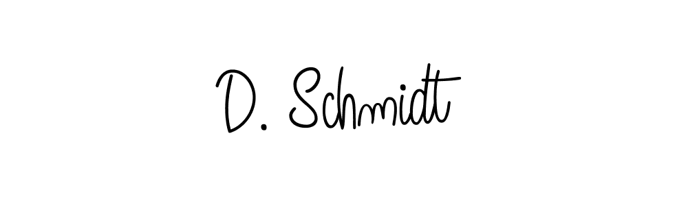 The best way (Angelique-Rose-font-FFP) to make a short signature is to pick only two or three words in your name. The name D. Schmidt include a total of six letters. For converting this name. D. Schmidt signature style 5 images and pictures png