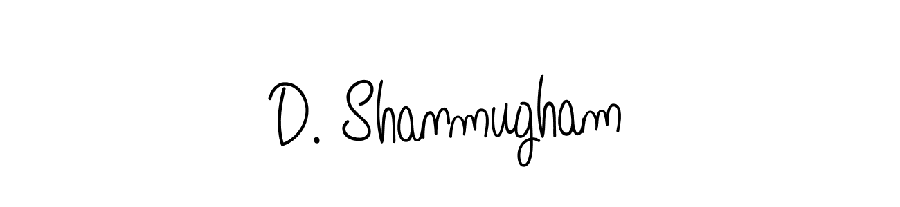 Make a beautiful signature design for name D. Shanmugham. Use this online signature maker to create a handwritten signature for free. D. Shanmugham signature style 5 images and pictures png