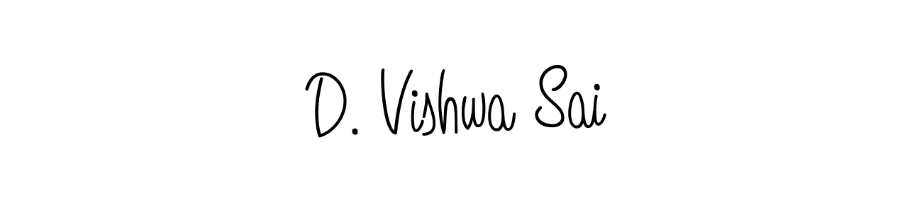 Also You can easily find your signature by using the search form. We will create D. Vishwa Sai name handwritten signature images for you free of cost using Angelique-Rose-font-FFP sign style. D. Vishwa Sai signature style 5 images and pictures png