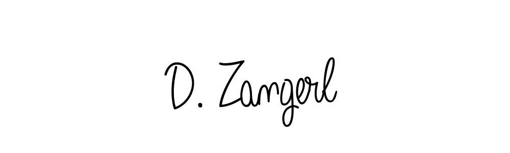 It looks lik you need a new signature style for name D. Zangerl. Design unique handwritten (Angelique-Rose-font-FFP) signature with our free signature maker in just a few clicks. D. Zangerl signature style 5 images and pictures png