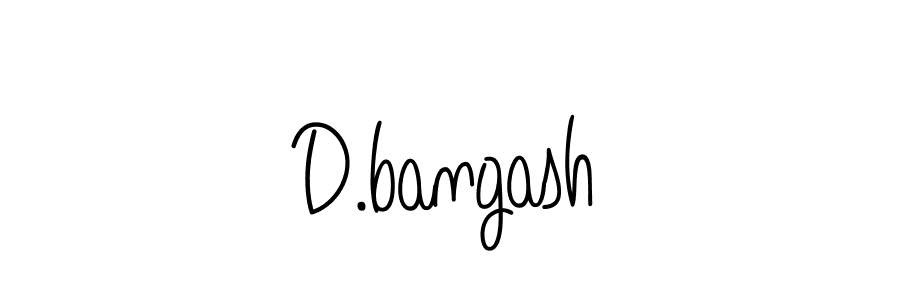 Also we have D.bangash name is the best signature style. Create professional handwritten signature collection using Angelique-Rose-font-FFP autograph style. D.bangash signature style 5 images and pictures png