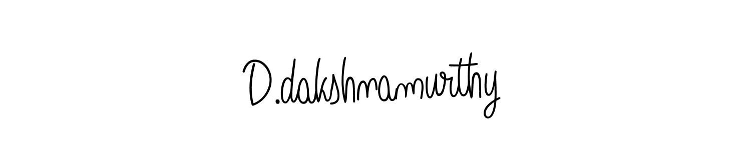 D.dakshnamurthy stylish signature style. Best Handwritten Sign (Angelique-Rose-font-FFP) for my name. Handwritten Signature Collection Ideas for my name D.dakshnamurthy. D.dakshnamurthy signature style 5 images and pictures png