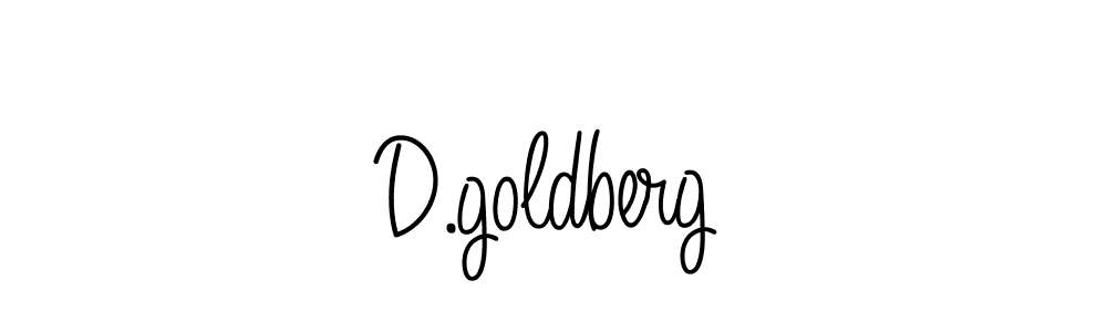 Angelique-Rose-font-FFP is a professional signature style that is perfect for those who want to add a touch of class to their signature. It is also a great choice for those who want to make their signature more unique. Get D.goldberg name to fancy signature for free. D.goldberg signature style 5 images and pictures png
