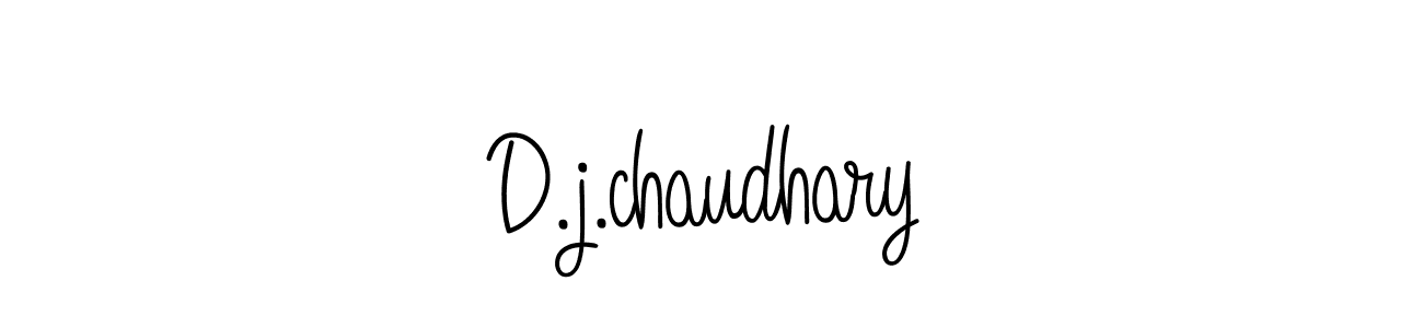 Make a beautiful signature design for name D.j.chaudhary. Use this online signature maker to create a handwritten signature for free. D.j.chaudhary signature style 5 images and pictures png