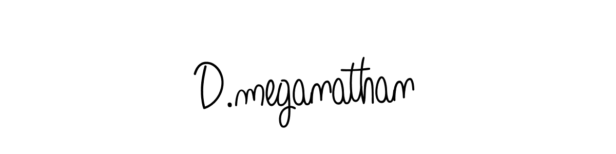 Make a short D.meganathan signature style. Manage your documents anywhere anytime using Angelique-Rose-font-FFP. Create and add eSignatures, submit forms, share and send files easily. D.meganathan signature style 5 images and pictures png