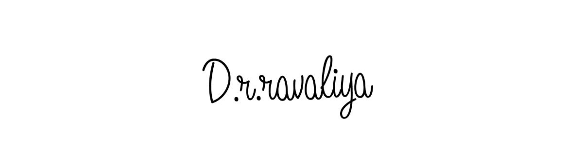 Make a beautiful signature design for name D.r.ravaliya. Use this online signature maker to create a handwritten signature for free. D.r.ravaliya signature style 5 images and pictures png