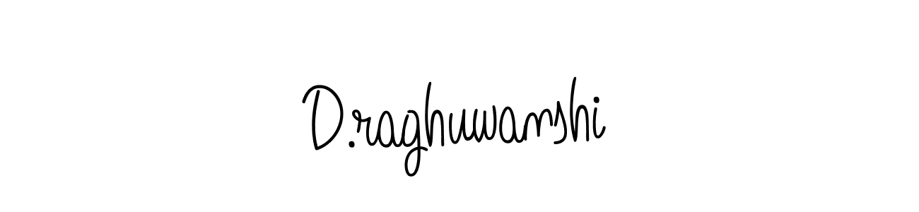 Make a beautiful signature design for name D.raghuwanshi. Use this online signature maker to create a handwritten signature for free. D.raghuwanshi signature style 5 images and pictures png