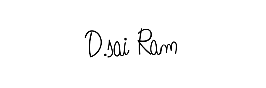 Check out images of Autograph of D.sai Ram name. Actor D.sai Ram Signature Style. Angelique-Rose-font-FFP is a professional sign style online. D.sai Ram signature style 5 images and pictures png