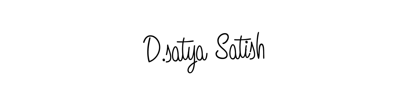 Also You can easily find your signature by using the search form. We will create D.satya Satish name handwritten signature images for you free of cost using Angelique-Rose-font-FFP sign style. D.satya Satish signature style 5 images and pictures png