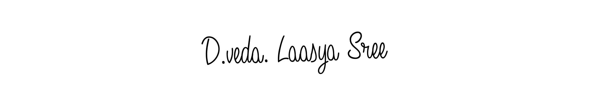 Here are the top 10 professional signature styles for the name D.veda. Laasya Sree. These are the best autograph styles you can use for your name. D.veda. Laasya Sree signature style 5 images and pictures png
