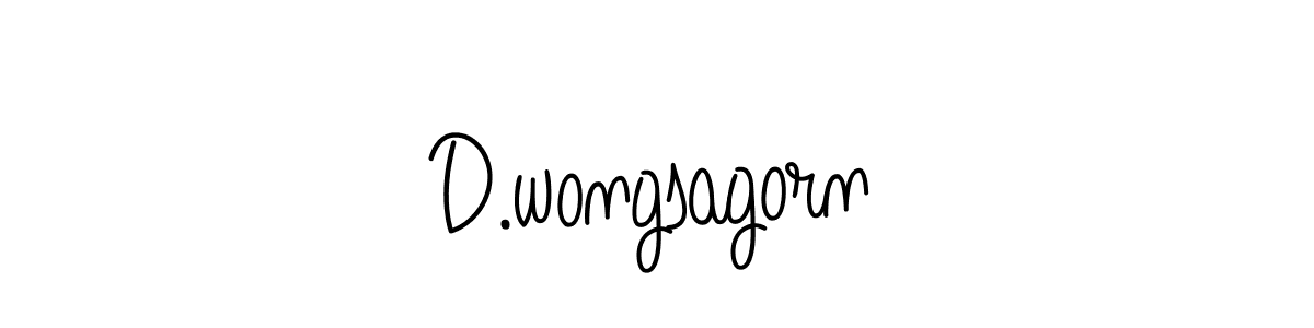 This is the best signature style for the D.wongsagorn name. Also you like these signature font (Angelique-Rose-font-FFP). Mix name signature. D.wongsagorn signature style 5 images and pictures png