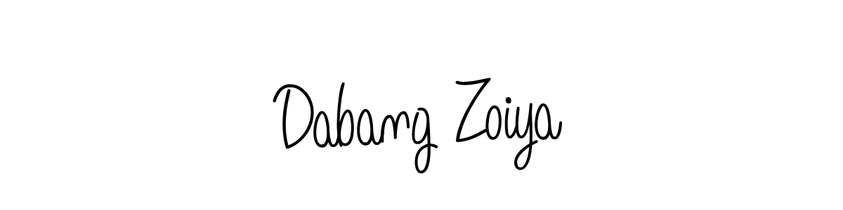 Angelique-Rose-font-FFP is a professional signature style that is perfect for those who want to add a touch of class to their signature. It is also a great choice for those who want to make their signature more unique. Get Dabang Zoiya name to fancy signature for free. Dabang Zoiya signature style 5 images and pictures png