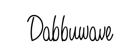 A dynamic signature style for Dabbuwave using Angelique-Rose-font-FFP script. Designed to look authentic, handwritten, and professional. Dabbuwave signature style 5 images and pictures png