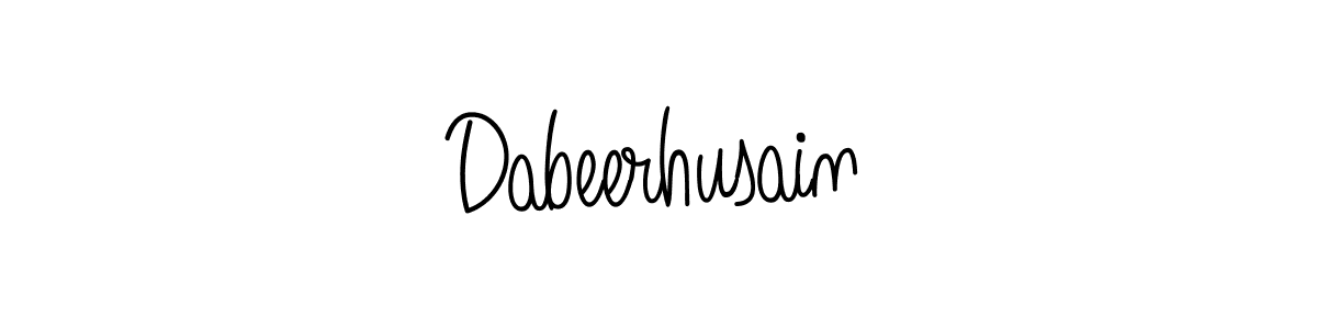 It looks lik you need a new signature style for name Dabeerhusain. Design unique handwritten (Angelique-Rose-font-FFP) signature with our free signature maker in just a few clicks. Dabeerhusain signature style 5 images and pictures png