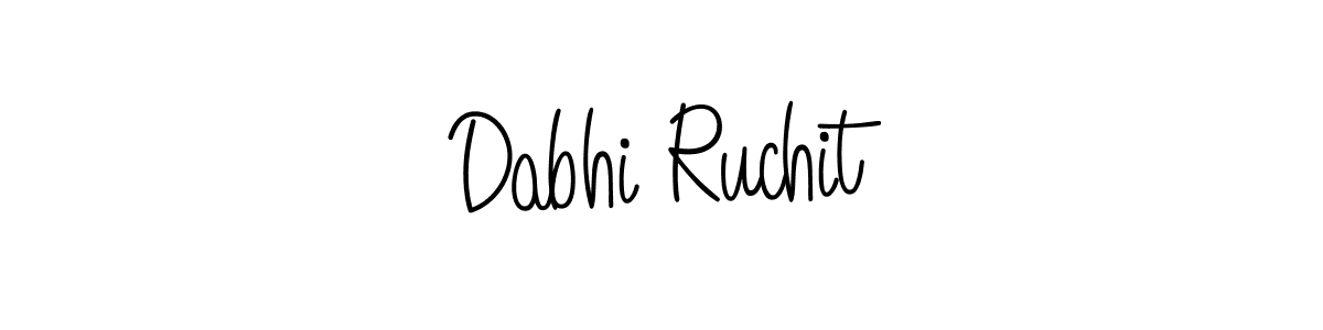 This is the best signature style for the Dabhi Ruchit name. Also you like these signature font (Angelique-Rose-font-FFP). Mix name signature. Dabhi Ruchit signature style 5 images and pictures png