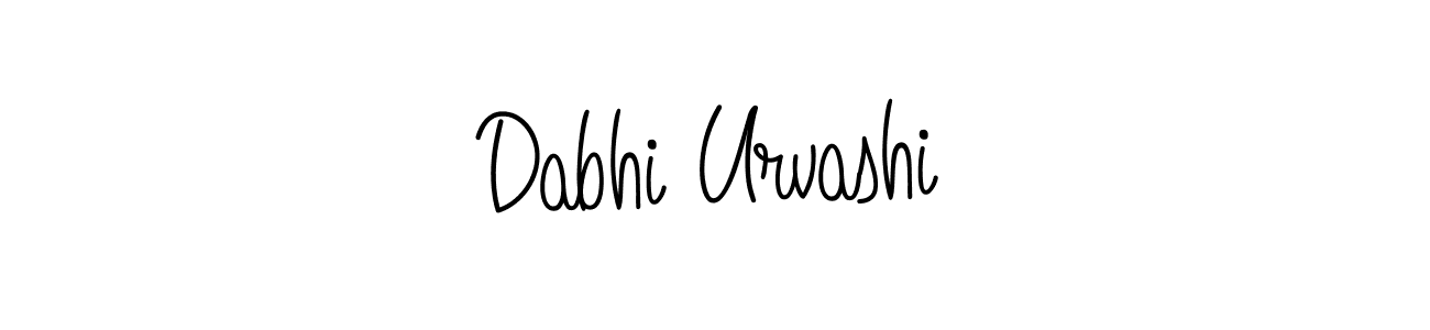 You can use this online signature creator to create a handwritten signature for the name Dabhi Urvashi. This is the best online autograph maker. Dabhi Urvashi signature style 5 images and pictures png