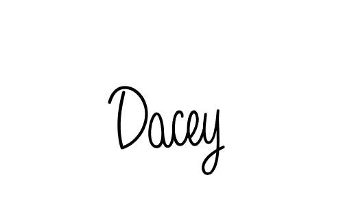 Make a beautiful signature design for name Dacey. Use this online signature maker to create a handwritten signature for free. Dacey signature style 5 images and pictures png