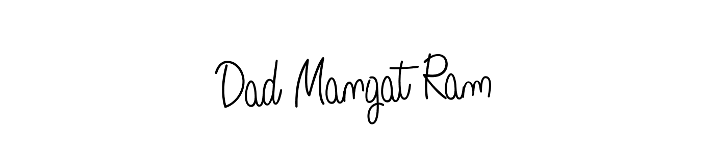 Check out images of Autograph of Dad Mangat Ram name. Actor Dad Mangat Ram Signature Style. Angelique-Rose-font-FFP is a professional sign style online. Dad Mangat Ram signature style 5 images and pictures png